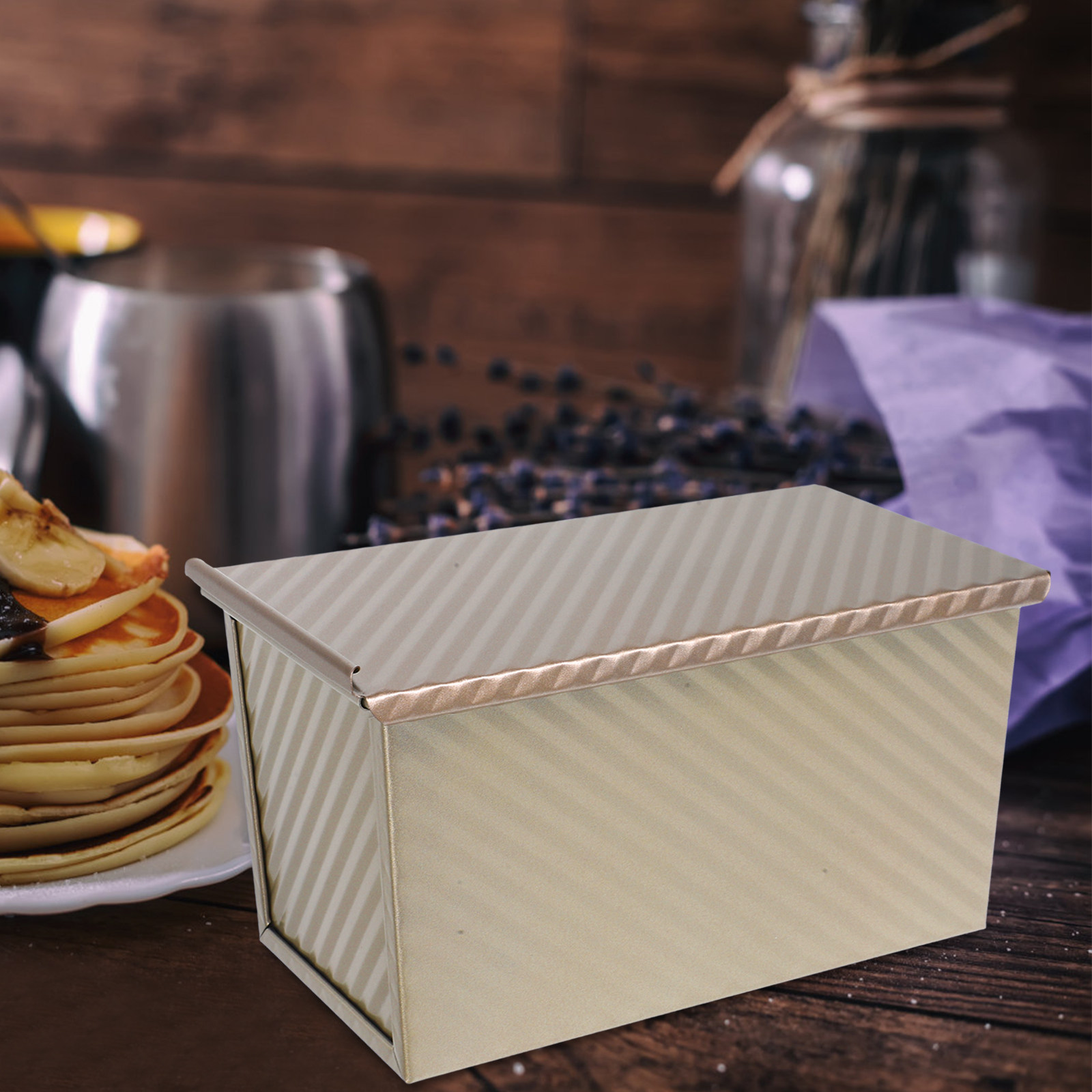 Kitchen Baking Pan - Toast Bread Baking Tool Metal Loaf