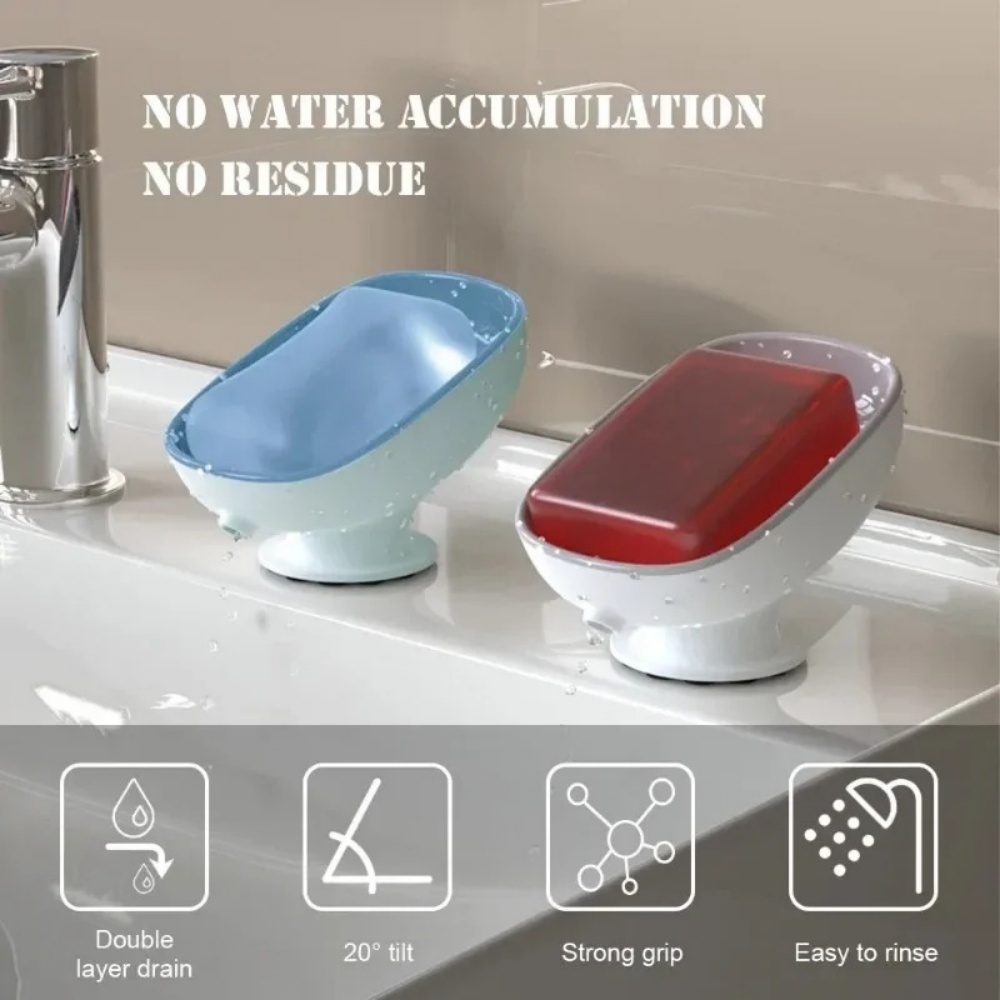 Kitchen Baking Tray Organizer - 1pc Super Suction Cup Bathroom Soap