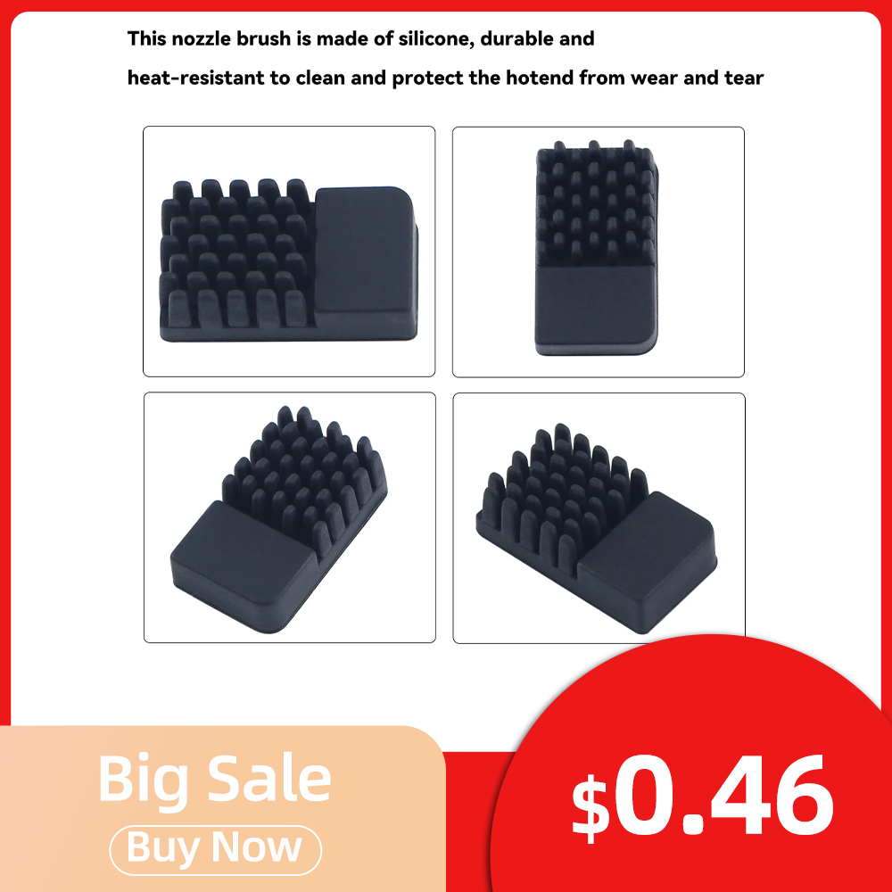 Pastry Brush Silicone - Toaiot Wiper Silicone Nozzle Brush Hotbed