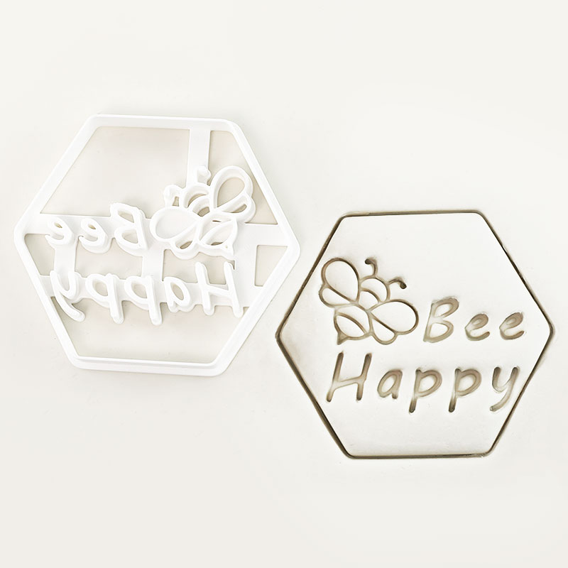 4 Pcs Bee Themed Cookie Cutter - Kitchen Baking Cookies ulasan dan harga