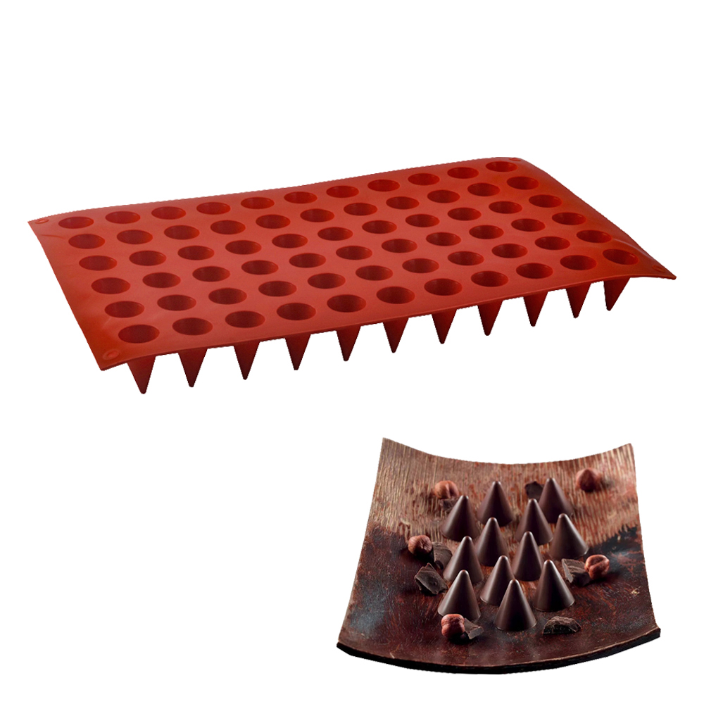 66-Cells Cone Chocolate Baking - Kitchen Baking Items ulasan dan harga