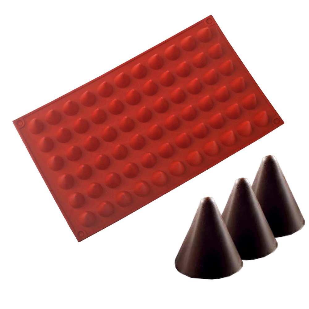 66-Cells Cone Chocolate Baking - Kitchen Baking Items ulasan dan harga