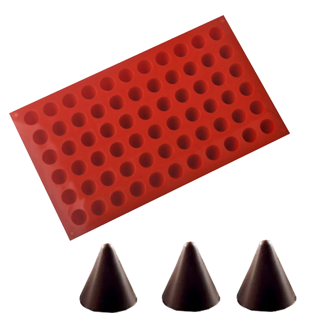 66-Cells Cone Chocolate Baking - Kitchen Baking Items ulasan dan harga