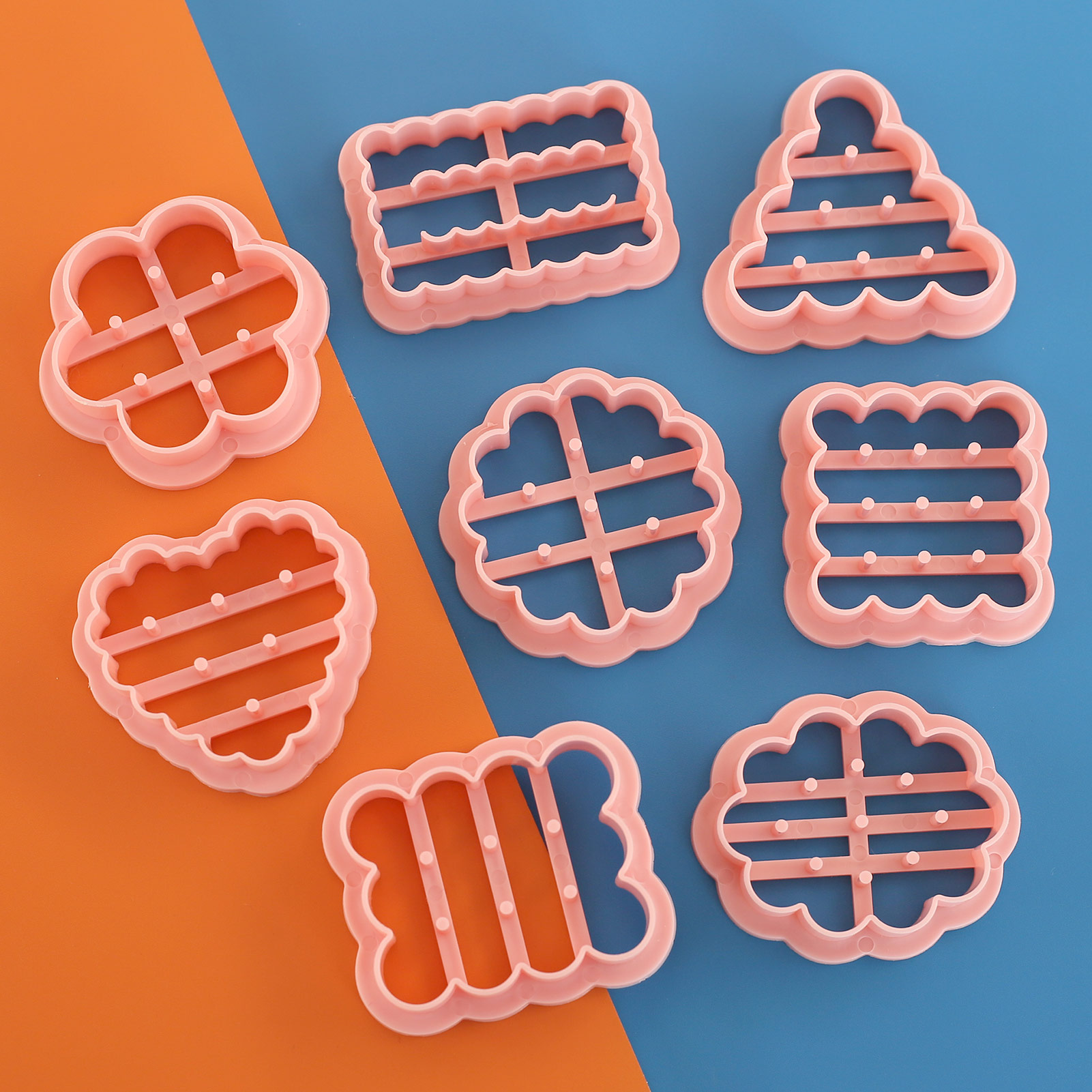 8 Piece Cute Classic Biscuit C - Kitchen Baking Cookies ulasan dan harga