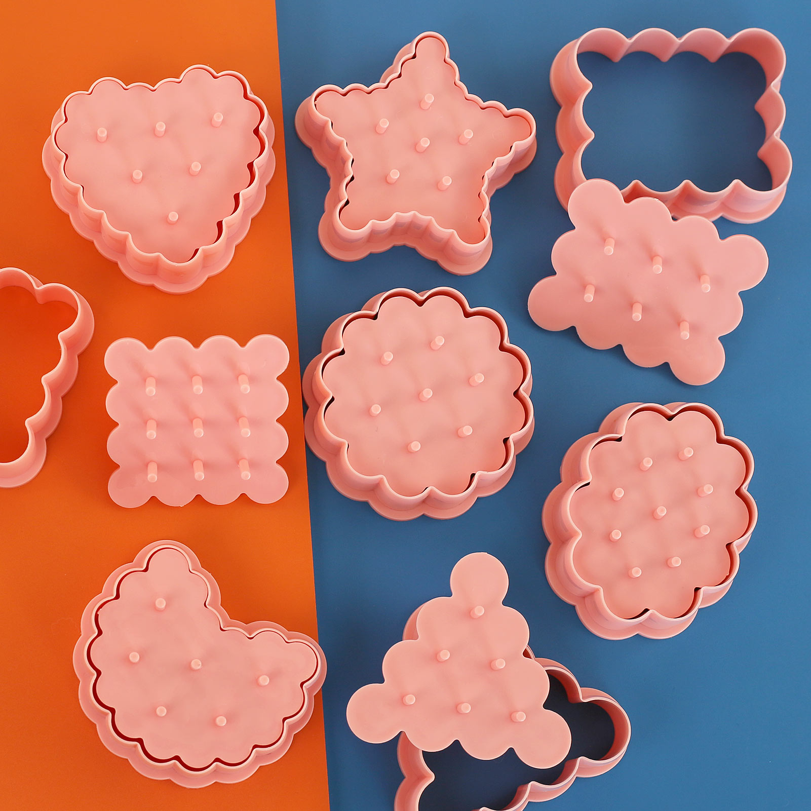 8 Piece Cute Classic Biscuit C - Kitchen Baking Cookies ulasan dan harga