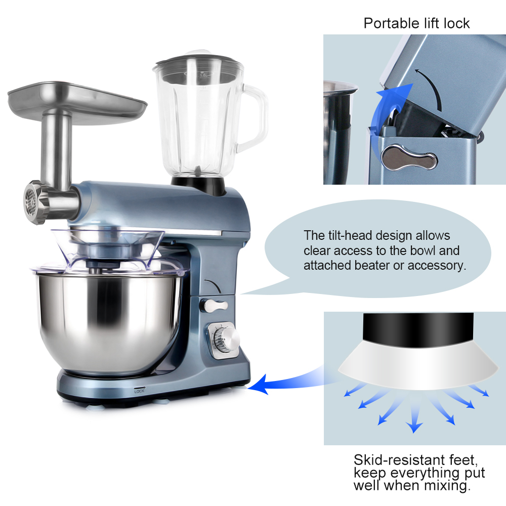 5.5/6/7/8l Dough Baking Mixer  - Kitchen Aid Baking Machine ulasan dan harga