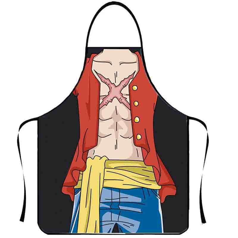One Pieces Luffy Apron Printed - Kitchen Baking Items ulasan dan harga