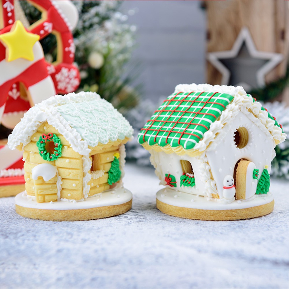 6Pcs Mini Christmas Gingerbrea - Kitchen Baking Cookies ulasan dan harga
