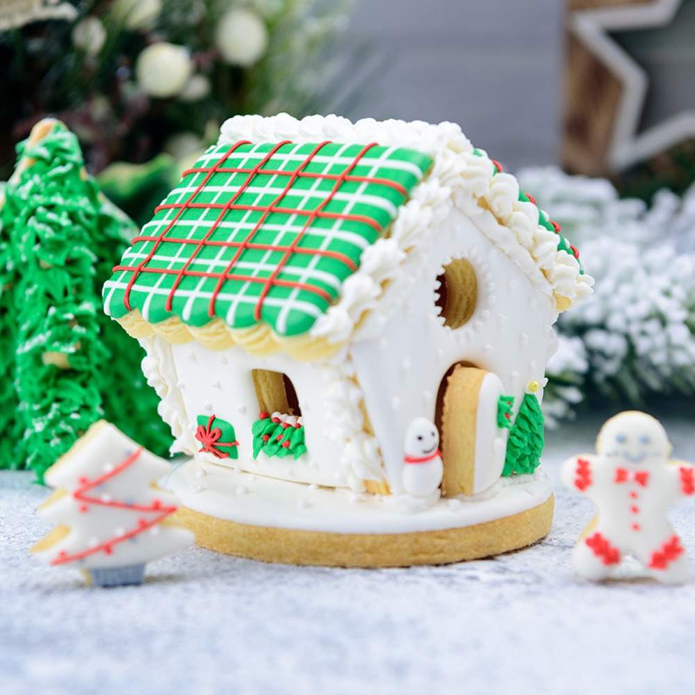 6Pcs Mini Christmas Gingerbrea - Kitchen Baking Cookies ulasan dan harga