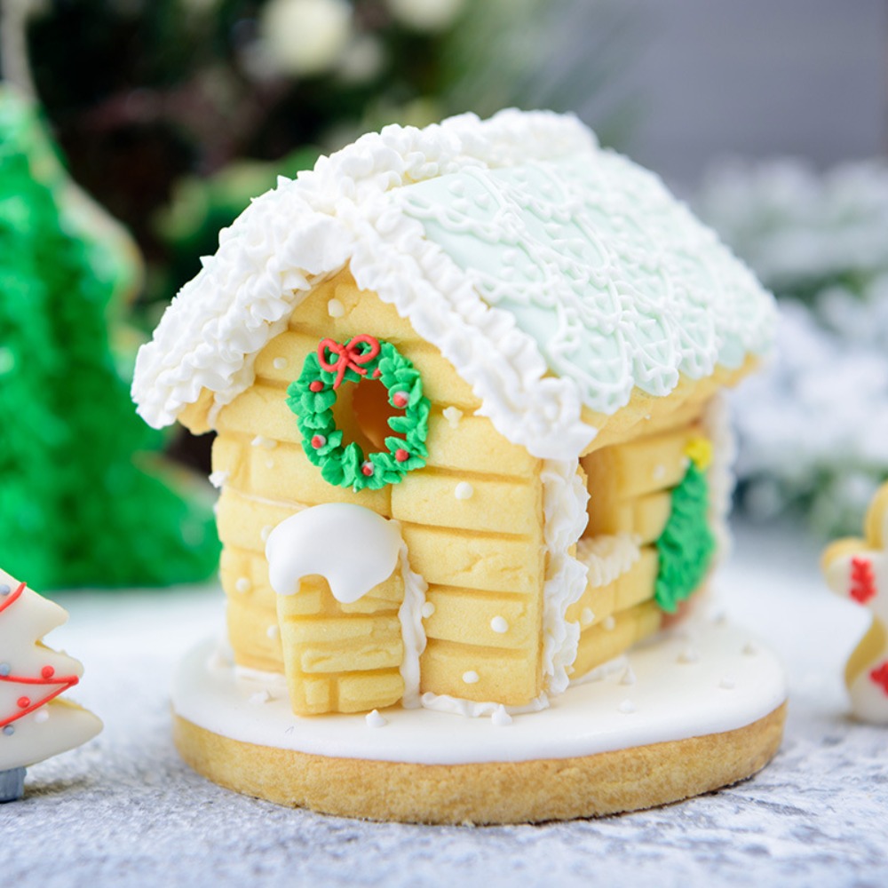 6Pcs Mini Christmas Gingerbrea - Kitchen Baking Cookies ulasan dan harga