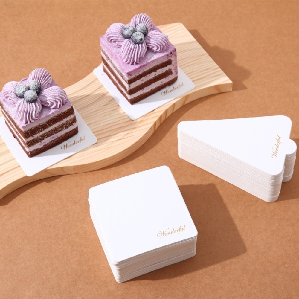 50/100pcs New Disposable Desse - Cake Board Round ulasan dan harga