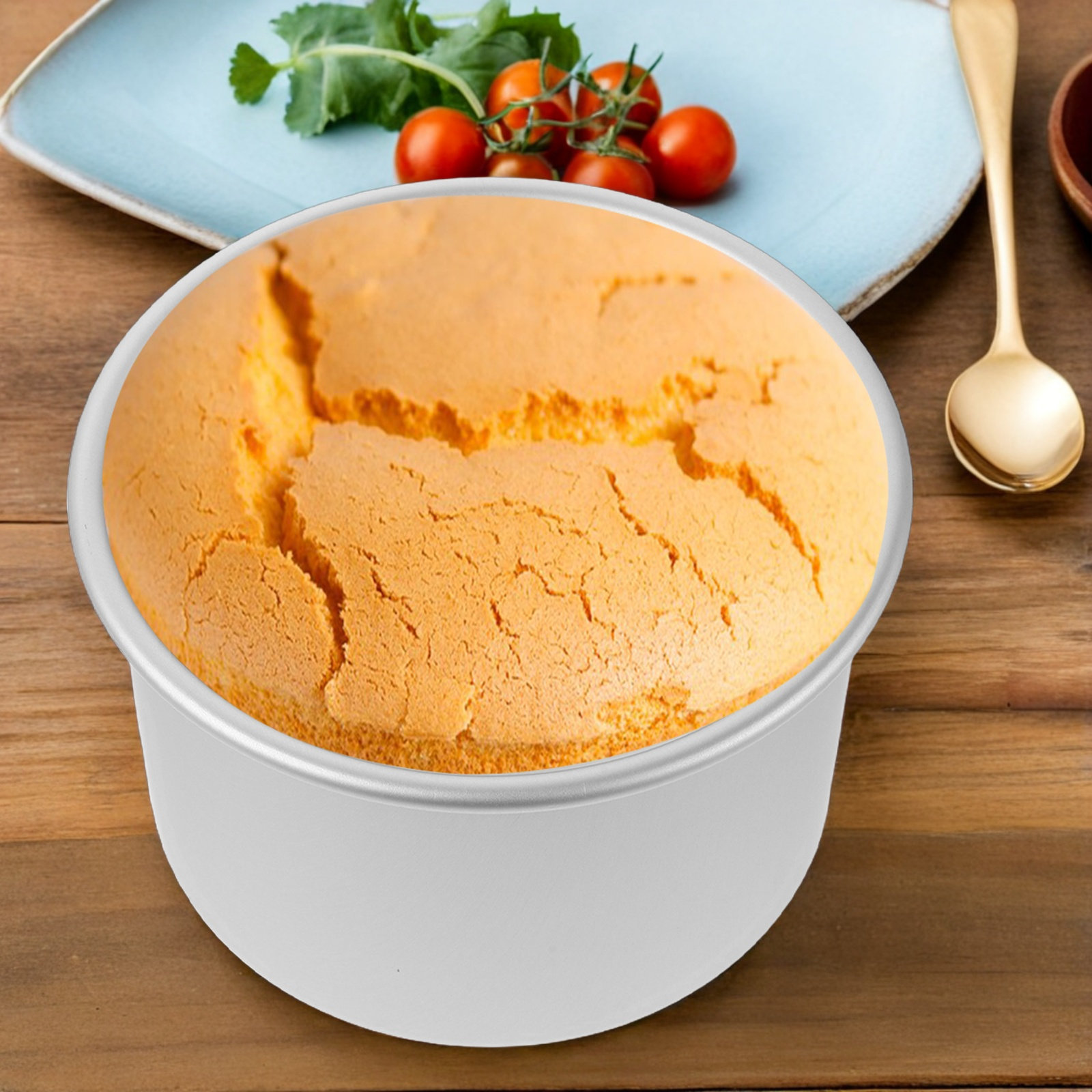 6 Inch Round Cake Pan with Loo - Tart Pan Loose ulasan dan harga
