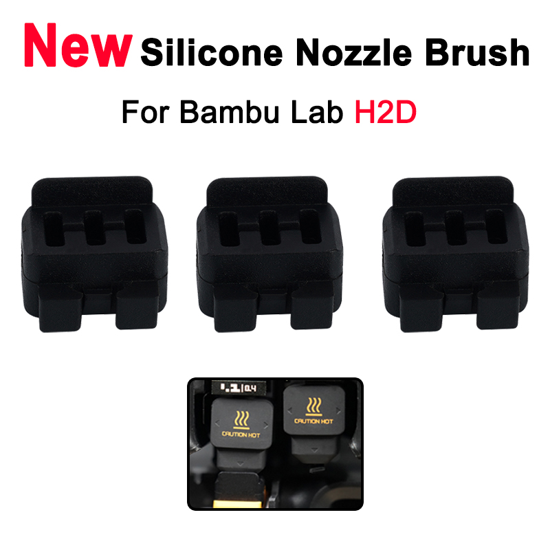 New Nozzle wiper For Bambu Lab - Pastry Brush Silicone ulasan dan harga