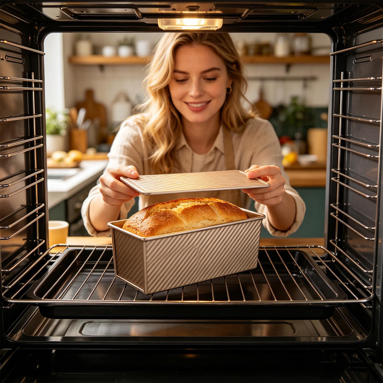 Bread Baking Pan Corrugated Ca - Kitchen Baking Pan ulasan dan harga
