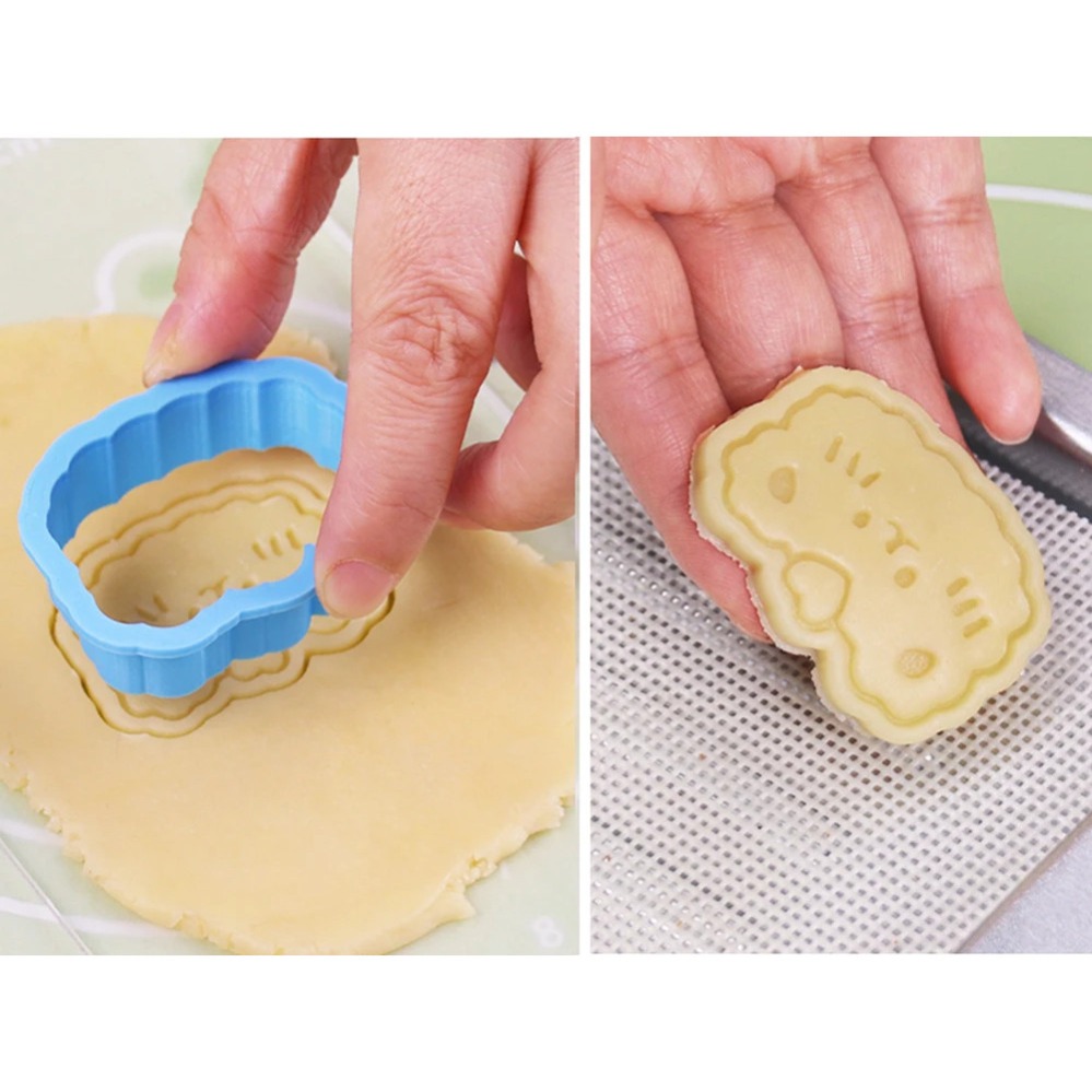 Cookie Mold Stamp Cartoon Saus - Kitchen Baking Items ulasan dan harga