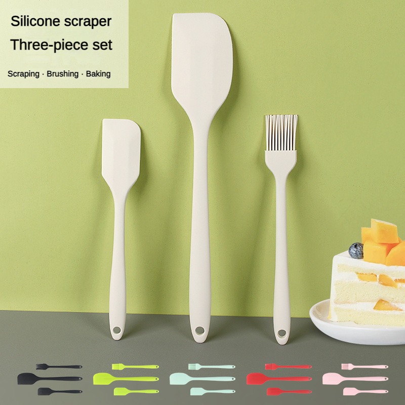 3 piece kitchen baking set all - Pastry Brush Silicone ulasan dan harga