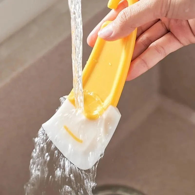 Cleaning Spatula Kitchen Scrap - Pastry Brush Silicone ulasan dan harga