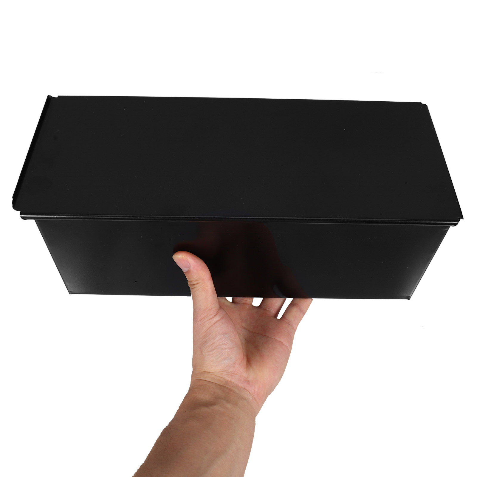 1Pcs Black Loaf Pan with Lid N - Kitchen Baking Pan ulasan dan harga