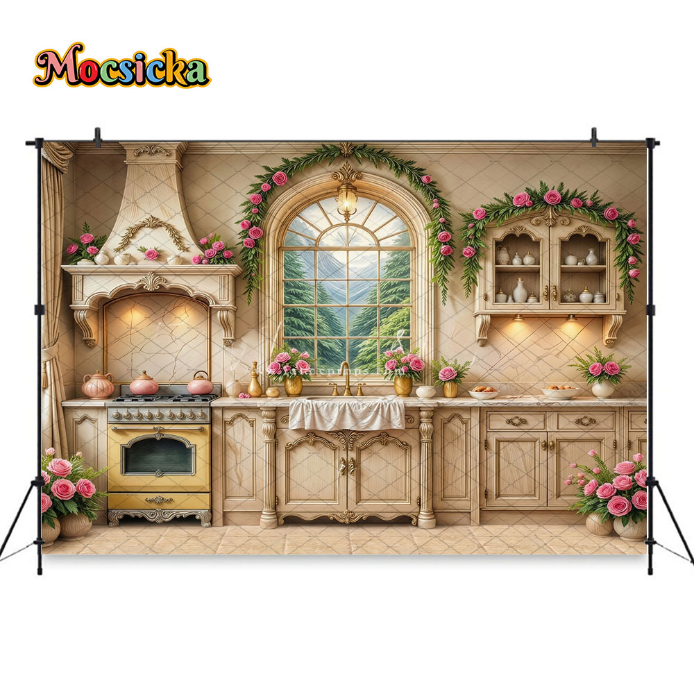 Mocsicka Backdrop Photography  - Kitchen Baking Photoshoot ulasan dan harga