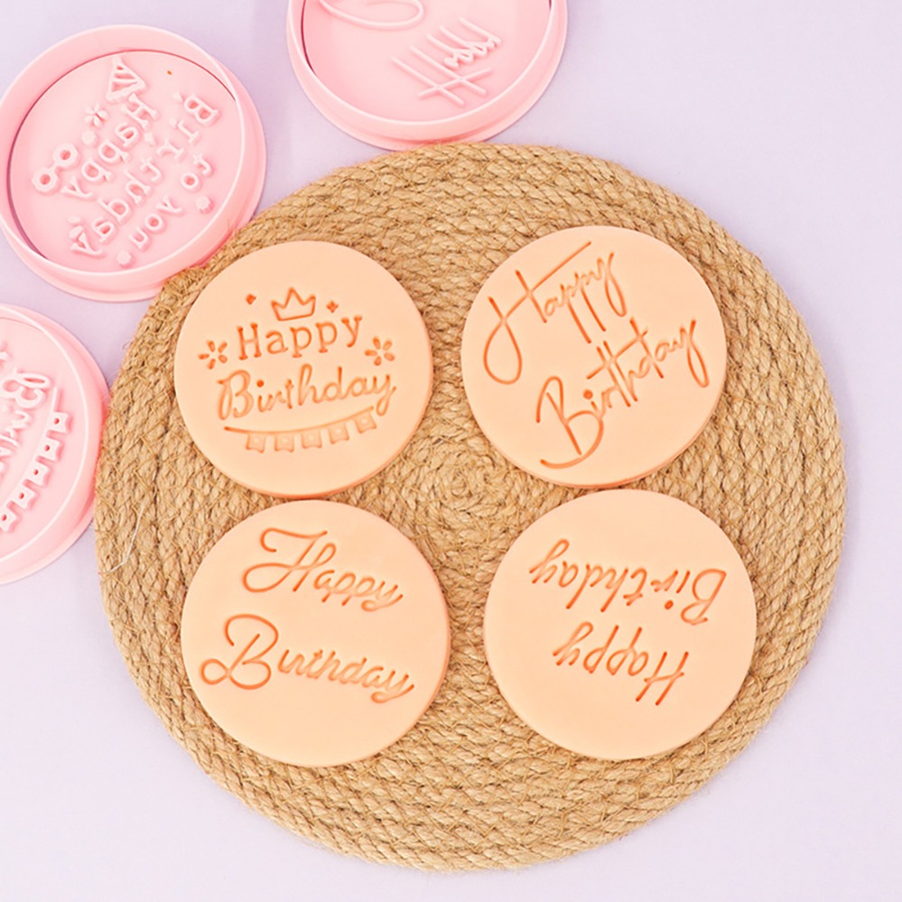 Happy Birthday Cookie Cutters  - Kitchen Baking Items ulasan dan harga