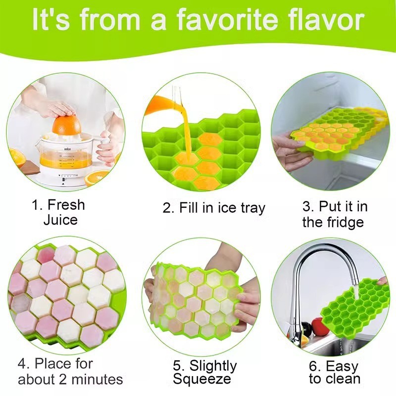 37 Grids Silicone Ice Grid Bal - Kitchen Baking Tray Organizer ulasan dan harga