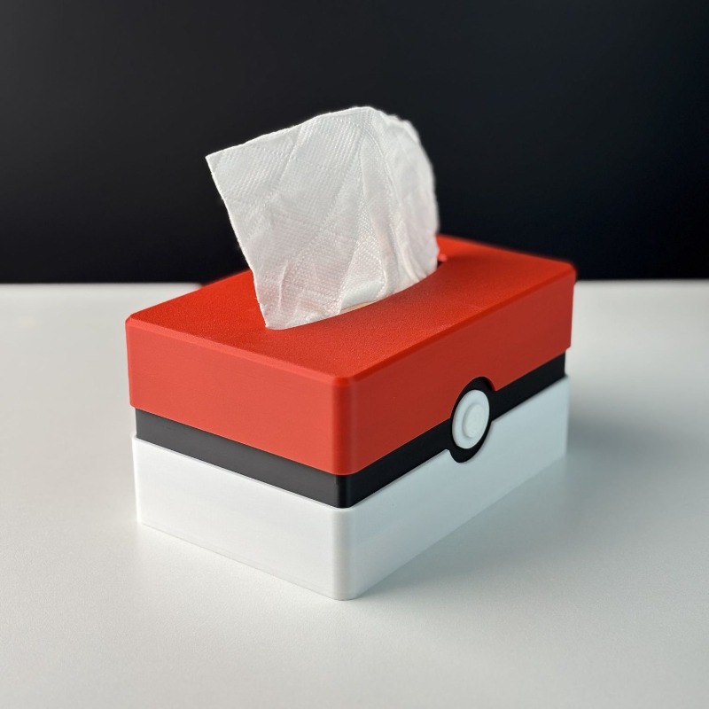 Cartoon Poke  Ball Tissue Box  - Kitchen Baking Tray Organizer ulasan dan harga