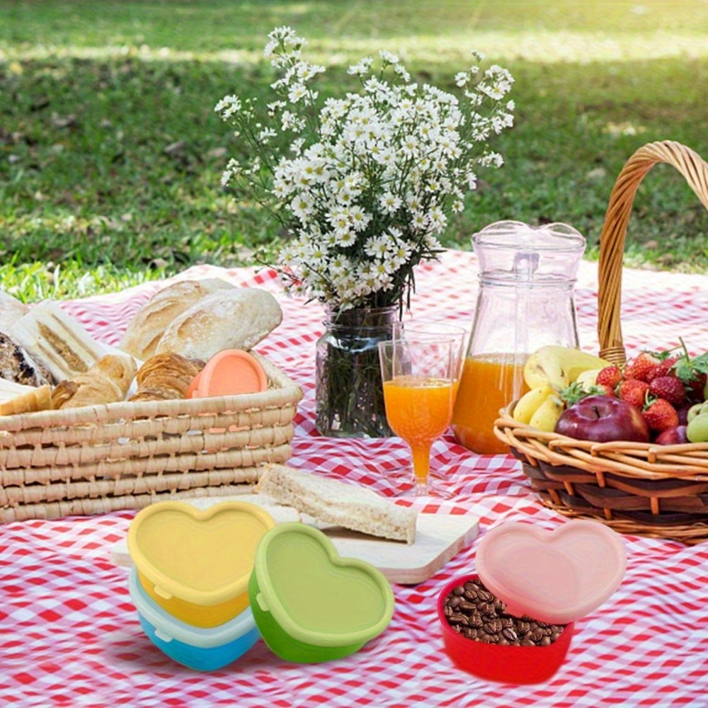 5PCS Mini Lunch Box Condiment  - Kitchen Baking Tray Organizer ulasan dan harga
