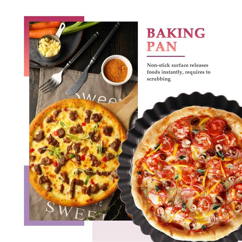 Y50A-Pie Tin,Non-Stick Pie Dis - Tart Pan Loose ulasan dan harga