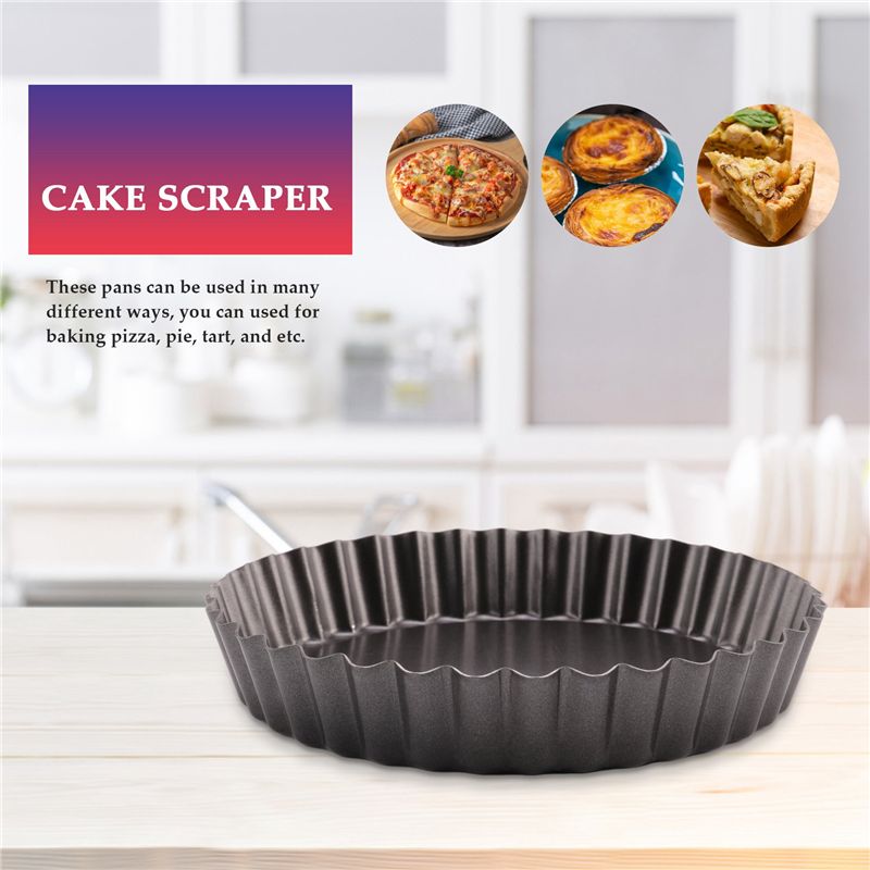 Y50A-Pie Tin,Non-Stick Pie Dis - Tart Pan Loose ulasan dan harga