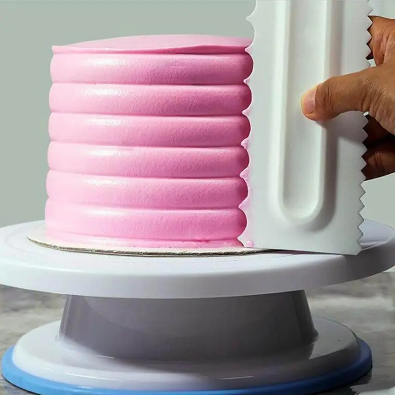 Cake Scraper Spatula Decoratin - Pastry Brush Silicone ulasan dan harga