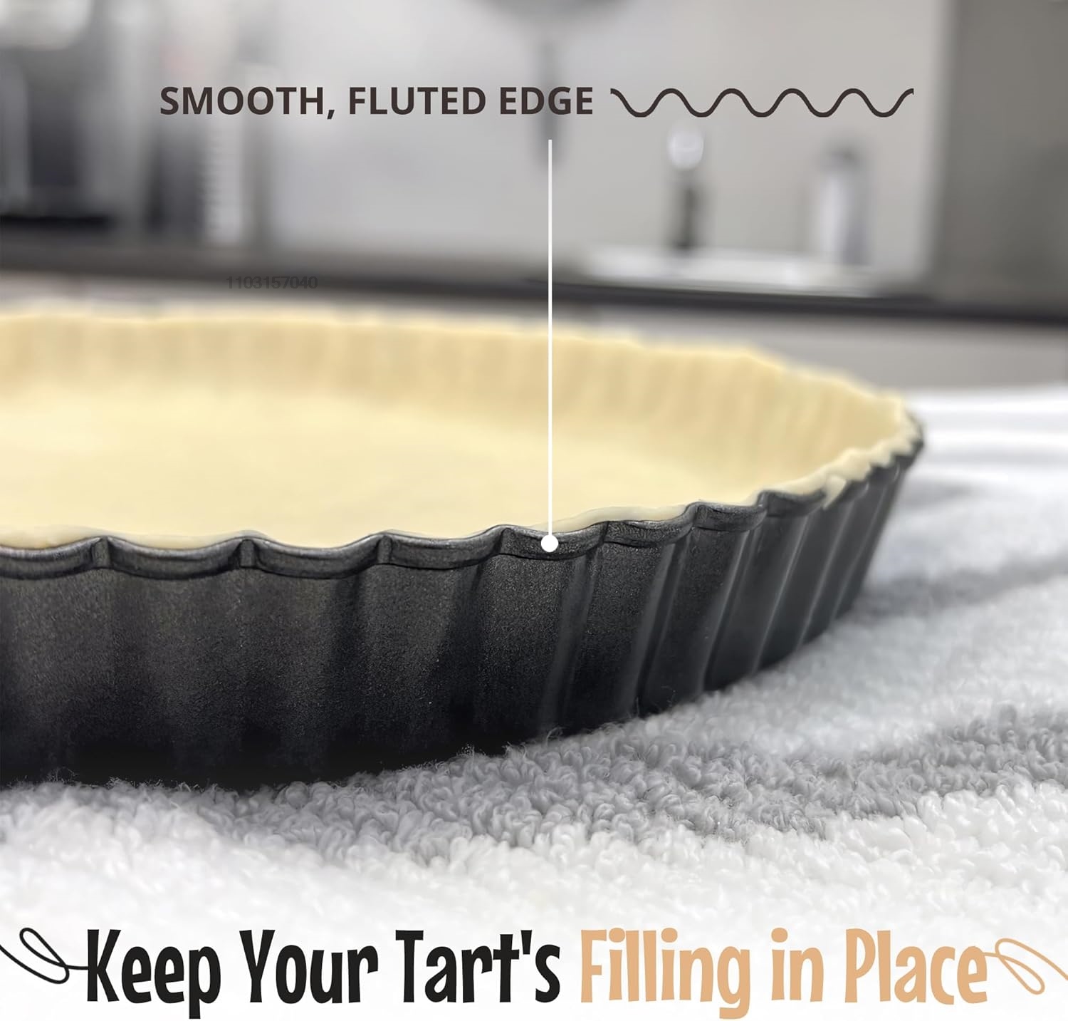 9 Inch Non-stick Tart Quiche F - Tart Pan Loose ulasan dan harga