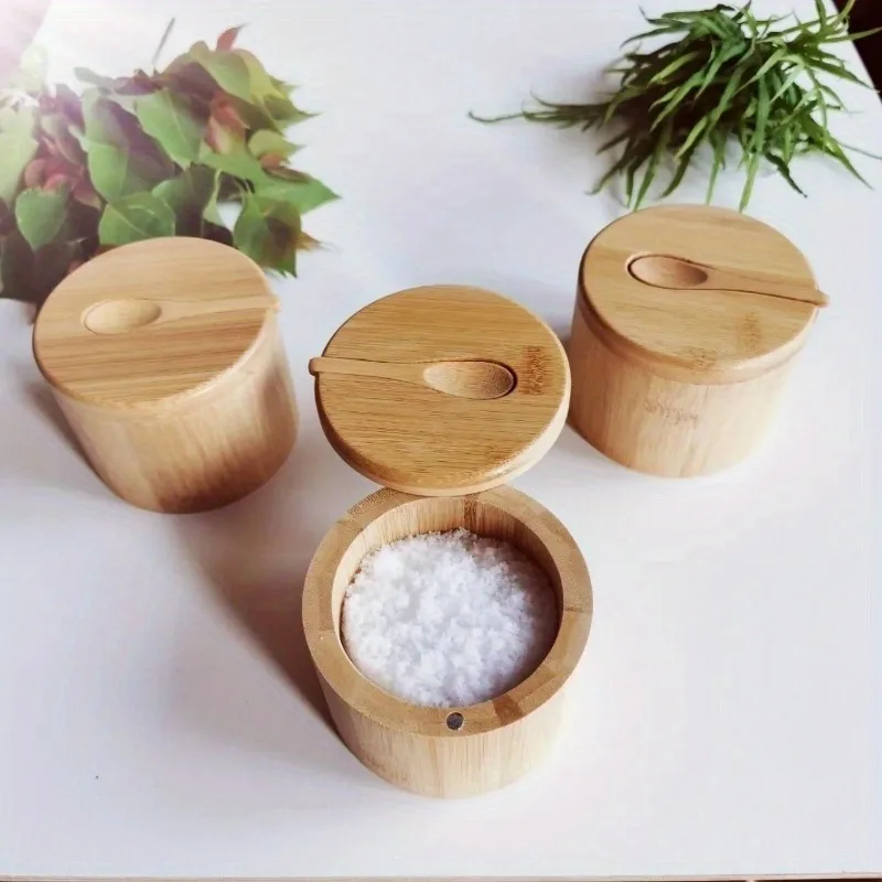 Bamboo Salt And Pepper Seasoni - Kitchen Baking Tray Organizer ulasan dan harga