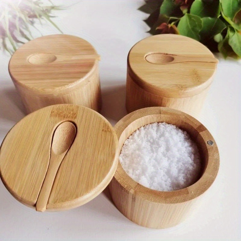 Bamboo Salt And Pepper Seasoni - Kitchen Baking Tray Organizer ulasan dan harga