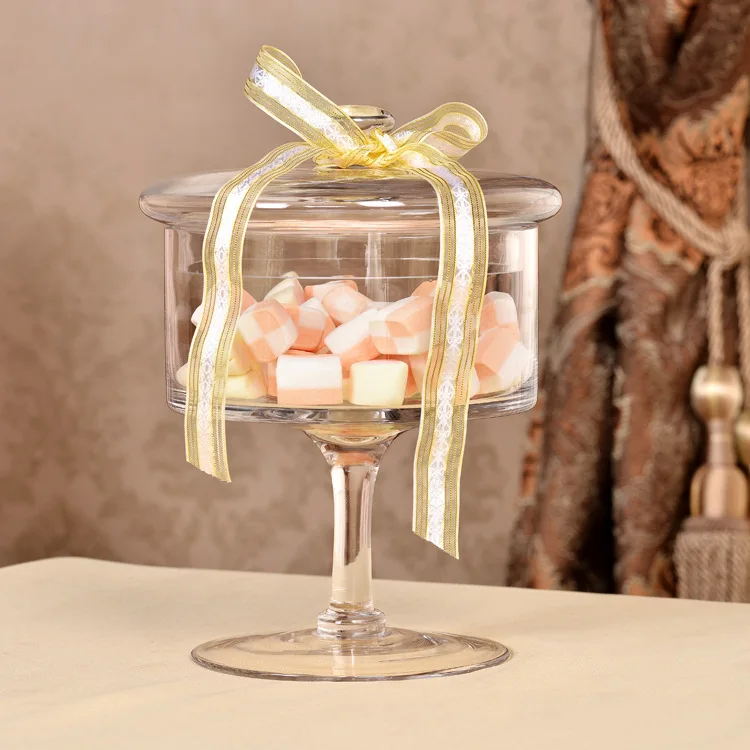 European Transparent Glass Cak - Cake Board Round ulasan dan harga