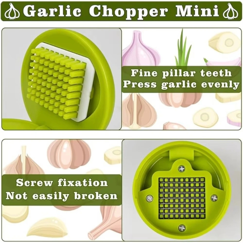 Garlic Press Chopper Manual Ga - Kitchen Baking Tray Organizer ulasan dan harga