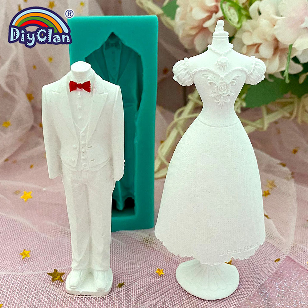 Marry Decoration Silicone Mold - Kitchen Baking Items ulasan dan harga