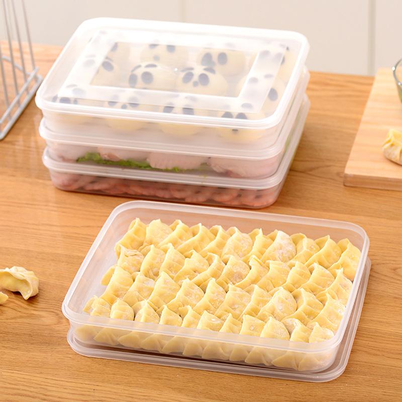 New·Kitchen Storage Box Refrig - Kitchen Baking Tray Organizer ulasan dan harga