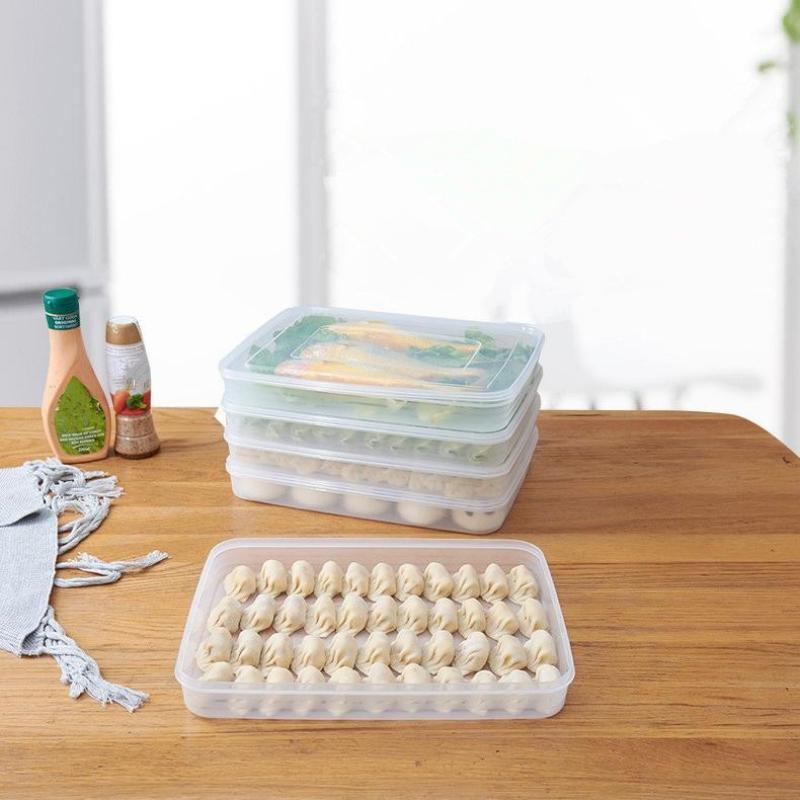 New·Kitchen Storage Box Refrig - Kitchen Baking Tray Organizer ulasan dan harga