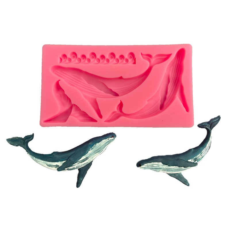 DIY Whale Silicone Mold Ocean  - Kitchen Baking Items ulasan dan harga
