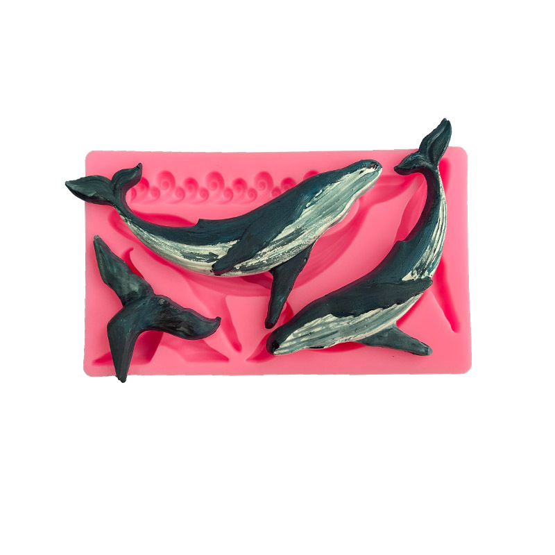 DIY Whale Silicone Mold Ocean  - Kitchen Baking Items ulasan dan harga