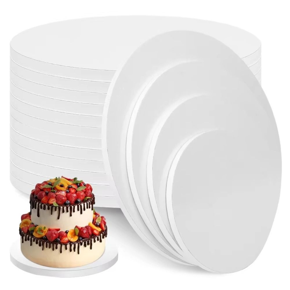 Safe 6/8/10/12/14in Cake Board - Cake Board Round ulasan dan harga