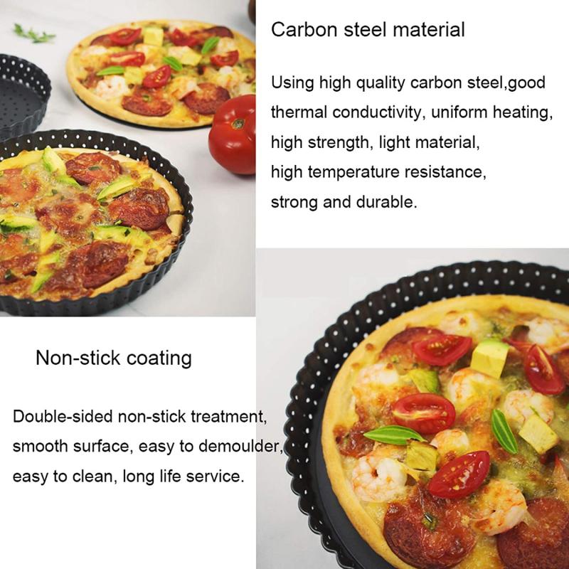 5/8/9Inch Non-Stick Tart Quich - Tart Pan Loose ulasan dan harga