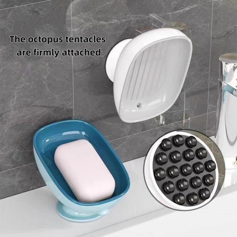1pc Super Suction Cup Bathroom - Kitchen Baking Tray Organizer ulasan dan harga