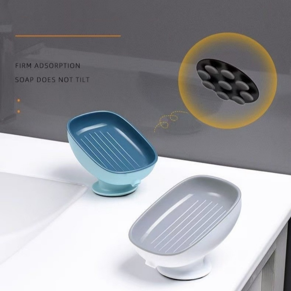 1pc Super Suction Cup Bathroom - Kitchen Baking Tray Organizer ulasan dan harga