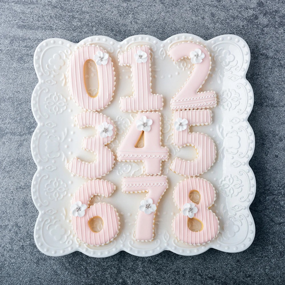 Large Numbers Cookie Cutters B - Kitchen Baking Items ulasan dan harga