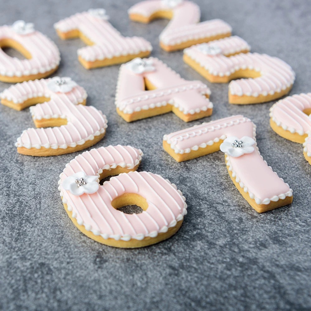 Large Numbers Cookie Cutters B - Kitchen Baking Items ulasan dan harga
