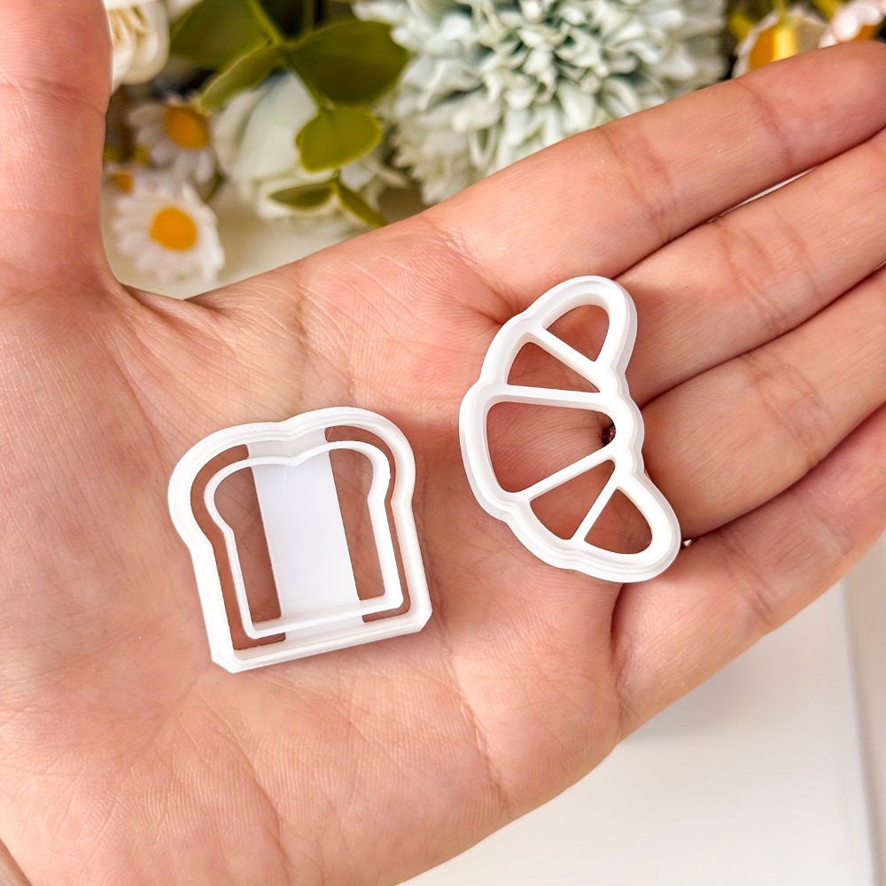 4Pcs Bread Themed Cookie Cutte - Kitchen Baking Cookies ulasan dan harga