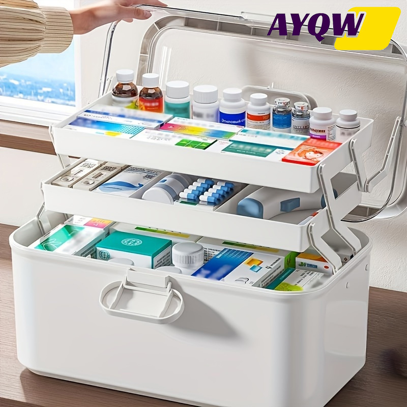 Large Capacity Clear Lid Medic - Kitchen Baking Tray Organizer ulasan dan harga