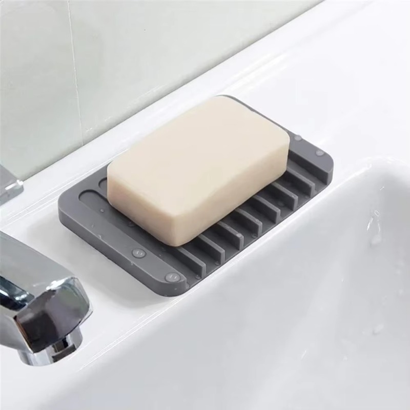 Self Draining Soap Holder Sili - Kitchen Baking Tray Organizer ulasan dan harga