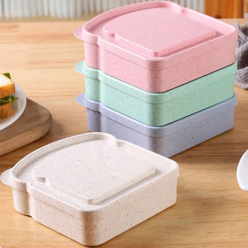 1/4pcs Reusable Bento Sandwich - Kitchen Baking Tray Organizer ulasan dan harga